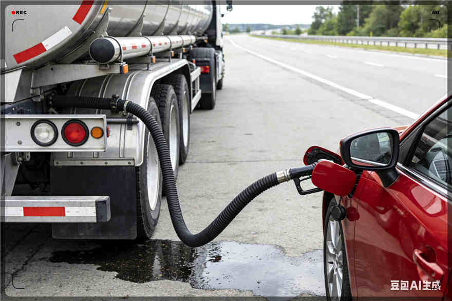 雄县汽车救援送水案例